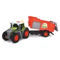 Dickie Bauernhof Fendt Traktor mit 26 cm Heuballenanhänger (203734001)