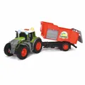 Dickie Toys Fendt Traktor mit Anhänger Spielzeugfahrzeug Spielzeug Auto Kinder