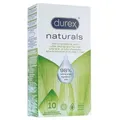 durex Kondome Naturals Dünne Kondome mit Gleitmittel für sie 10 Stück
