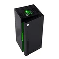UKONIC JUNG XBOX Series X Mini Kühlschrank leise - 10 Liter Fassung / 12 Dosen für Zimmer & Auto geeignet, Mini Fridge X Box, Minikühlschrank lautlos, Kühlschrank klein