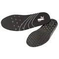 PUMA Herren Puma Einlegesohlen evercushion pro footbed 20.450.0 wechselbares Fußbett für Sicherheitsschuhe, Schwarz Rot, 39 EU