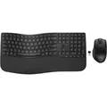 HP Tastatur 685 Comfort Dual-Mode Keyboard,8T6L7UT, mit Funkmaus, USB / Bluetooth, schwarz
