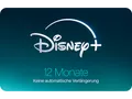 Disney+ 12 Monate (Wert: 89,90 €)