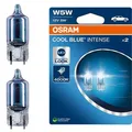 OSRAM Auto-Lampe Cool Blue Intense, W5W, 12 V / 5 Watt, Positions- & Standlicht, Glühlampe, 2 Stück