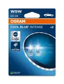 10x ams-OSRAM 2825CBN-2BL ¢ARÓWKA COOL BLUE INTENSE W5W 12V/5W W2,1X9,5D (CAØOSZ