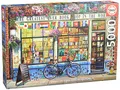 Educa - Bücherladen der Welt | Puzzle 5.000 Teile für Erwachsene ab 14 Jahren, Vintage Buchhandlung, Inklusive Puzzle-Kleber und Ersatzteilservice (18583)