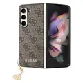 Guess 4G Charms Case für F946B Samsung Galaxy Z Fold5 - brown (Samsung Galaxy Z Fold5) (GUHCZFD5GF4GBR)