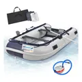 ArtSport Schlauchboot 3,20 m mit 2 Sitzbänke, Aluboden, Paddel, Pumpe, Tasche & Reparaturset