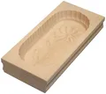 Gravidus Butterdose Butterform aus Ahorn Holz 125g