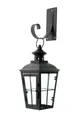 Laterne 'Chateau', 2tlg. Deko Beleuchtung Garten Glas Balkon Windlicht 