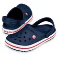 Crocs Sandale Crocband Clog navyblau/weiss/rot Badeschuh blau 36-37 EU
