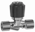 RIEGLER Nadelventil, Messing vernickelt, IG/IG, Rp 1/8, DN 4