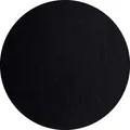 ASA Selection Tischset Leather Optic Fine Ø 38 cm Kunststoff Schwarz