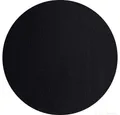 ASA SELECTION Platzset Tischset rund Lederoptik schwarz 38 cm, Tischwäsche
