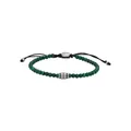 Fossil Armband Für Männer, Länge: 250mm, Breite: 4mm Silbernes Edelstahlarmband, JF04415040