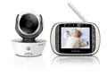 Motorola MBP 853 Connect Digitales Babyphone mit 3,5 Zoll LC-Farbdisplay am Empfänger und Kamera im Sender