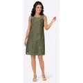 creation L Etuikleid Kleid grün 38