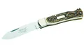 Solingen Hartkopf 308410 Jagd-Taschenmesser, Stahl 1.4110, Hirschhorn, Neusilber