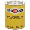 Erbedol Schlagfester Lack | Kunstharzlack  RAL 3003 |  RUBINROT | 0,75l Dose