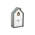 Karlsson Wecker Modern Cuckoo - Grün - 12x6x20cm - Rechteck - Thermoplast - Wecker für Schlafzimmer
