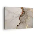 ARTTOR Bilder auf Leinwand Stein Sand Abstraktion Leinwandbild 70x50cm Wandbilder Dekoration Wohnzimmer Schlafzimmer Küche Deko Klein Wanddeko Bild Wand Kunstdruck Art Wall Decor Canvas AA70x50-4778