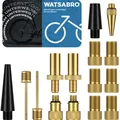 Vielseitiges Fahrradventil Adapter Set - Hochwertiges Messing für alle Ventile