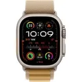 Watch Ultra 2, Smartwatch titan, 49 mm, Alpine Loop Mandel, Titangehäuse, Cellular