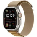 Apple Watch Ultra 2 Natur Titanium Alpine Loop Mandel M 2024 GPS + Cellular 49mm