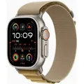 Apple Watch Ultra 2 Natur mit Alpine Loop Medium Mandel