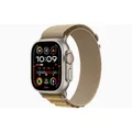 Apple Watch Ultra 2 LTE 49mm Titanium Natur Alpin Loop Mandel M MX4F3FD/A