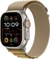 Apple Watch Ultra 2 LTE 49mm Titan Natur Alpin Loop Mandel M- Differenzbesteuert