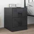 Vidaxl  Cabinet Handles  12 Pcs Black 85 X 45 Mm Metal