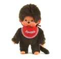 Monchhichi Plüschfigur Junge Classic 20 cm Monchhichi Puppe mit original rotem Lätzchen
