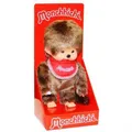 Sekiguchi 255010 - Monchhichi Junge, 20 cm, rot Puppe Plüschfigur Klassiker NEU