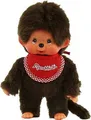 Monchhichi Classic Boy rot, ca. 20 cm