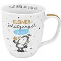 Sheepworld Tasse mit Motiv "Kleiner Schutzengel" | Sprüchetasse, 40 cl, Porzellan, mit Geschenk-Anhänger | Geschenk Weihnachten, Silvster, Kommunion, Taufe | 48971