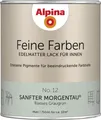 Alpina Feine Farben Lack No. 12 Sanfter Morgentau - graugrün 750 ml  Buntlacke