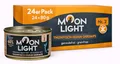 Moonlight Premium Nassfutter Katze Nr. 2 – 24x80g Dose Getreidefrei - Thunfisch, Huhn und Shrimps – viel Fleischanteil - Feines Filetfutter im eigenen Saft – Katzenfutter für Feinschmecker
