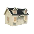 PALMAKO Spielhaus "Marie", Holz, BxHxT: 320 x 234 x 222 cm (Außenmaße inkl. Dachüberstand) - braun