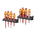 Wera Schraubendrehersatz VDE isol. 16tlg. Schlitz/PH/PZD/ PlusMinus/TX/Spannungsprüf