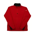 Engelbert Strauss Herren Fleecepullover Troyer dryplexx Micro, Farbe:rot, Größe:M