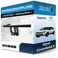 Für Opel Crossland X 08.2017-jetzt AUTO HAK Anhängerkupplung abnehmbar neu