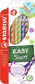 Ergonomischer Buntstift für Rechtshänder - STABILO EASYcolors - 6er Pack - mit 6