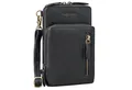 STILORD Handtasche "Payton" 2-1 Leder Handytasche mit Geldbörse zum Umhängen
