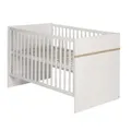roba Kinderbett, (BxL): 76 cm x 142 cm, Holz, weiß - weiss