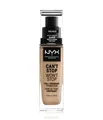 NYX Professional Makeup Can't Stop Won't Stop 24-Hour Foundation Flüssige Foundation 30 ml Nr. 08 - True Beige