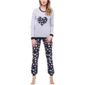 Merry Style Schlafanzug Damen Schlafanzug MS10-167 grau L