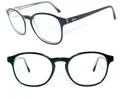 Ray Ban BRILLE SCHWARZ TRANSPARENT RB 5417 2034 52 FASSUNG 5397 GESTELL 5356