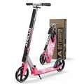 Apollo Phantom Pro City Scooter - XXL-Räder, faltbar, höhenverstellbar, Tretroller für Erwachsene, Kinder und Jugendliche, kompakter City-Roller