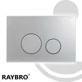 RAYBRO Betätigungsplatte CORTADO 25 Mattchrom für Geberit Spülkästen